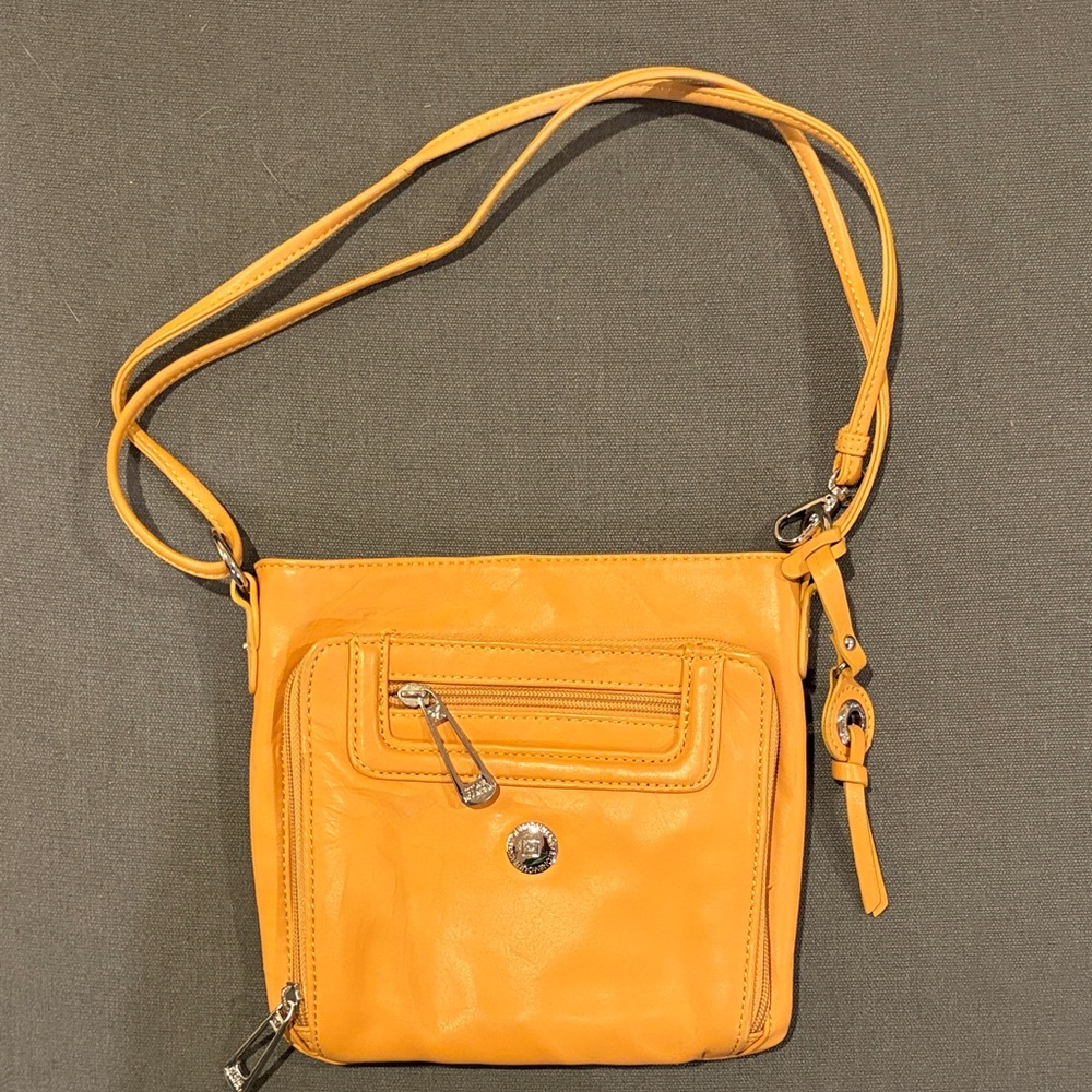 Stone Mountain Accessories Mustard Crossbody Bag